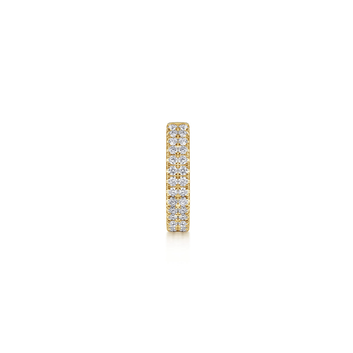 14K Yellow Gold 10mm Diamond Earcuff Earring — Gabriel & Co. EG14251Y45JJ