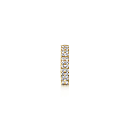 14K Yellow Gold 10mm Diamond Earcuff Earring — Gabriel & Co. EG14251Y45JJ