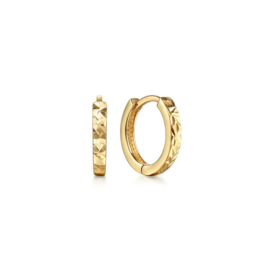 Huggie Earrings 14K Yellow Gold 10mm — Gabriel & Co. EG14293Y4JJJ