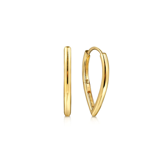 Classic Hoop Earrings 14K Yellow Gold — Gabriel & Co. EG15169Y4JJJ