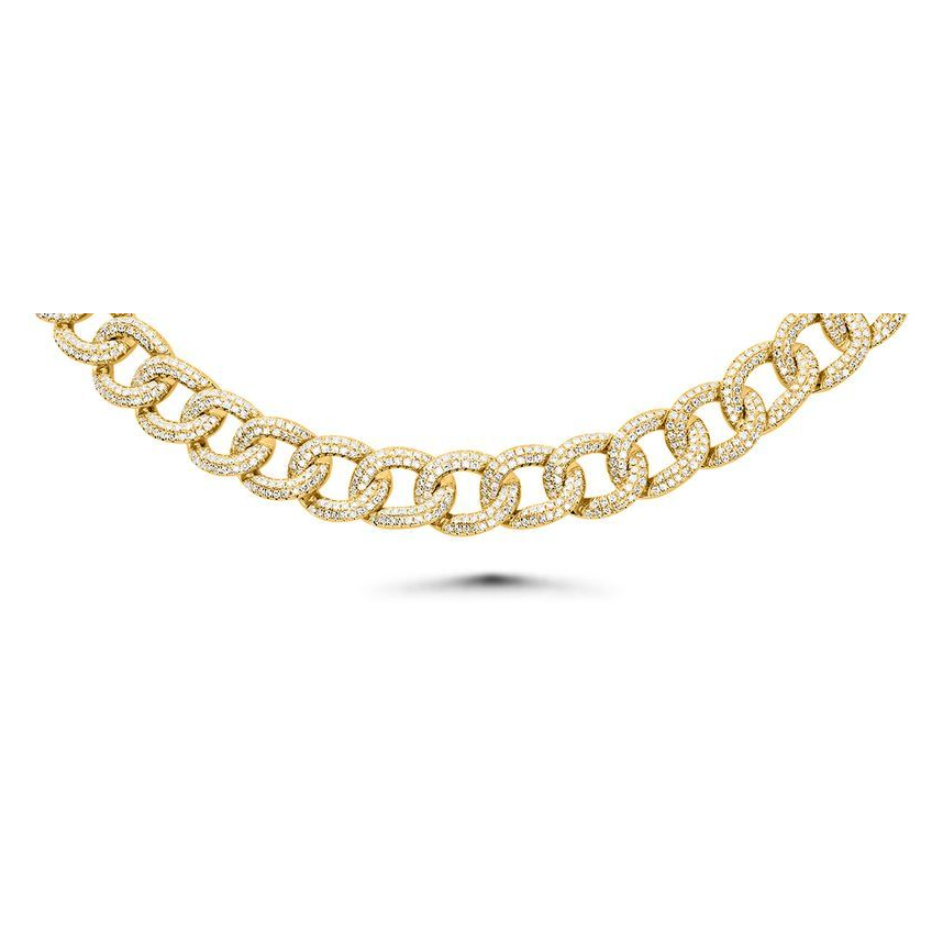 Round Diamond Necklace — view 2