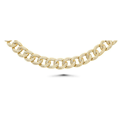 Round Diamond Necklace — view 2