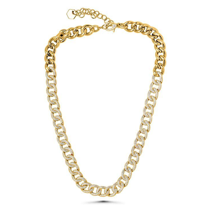 Round Diamond Necklace — view 1