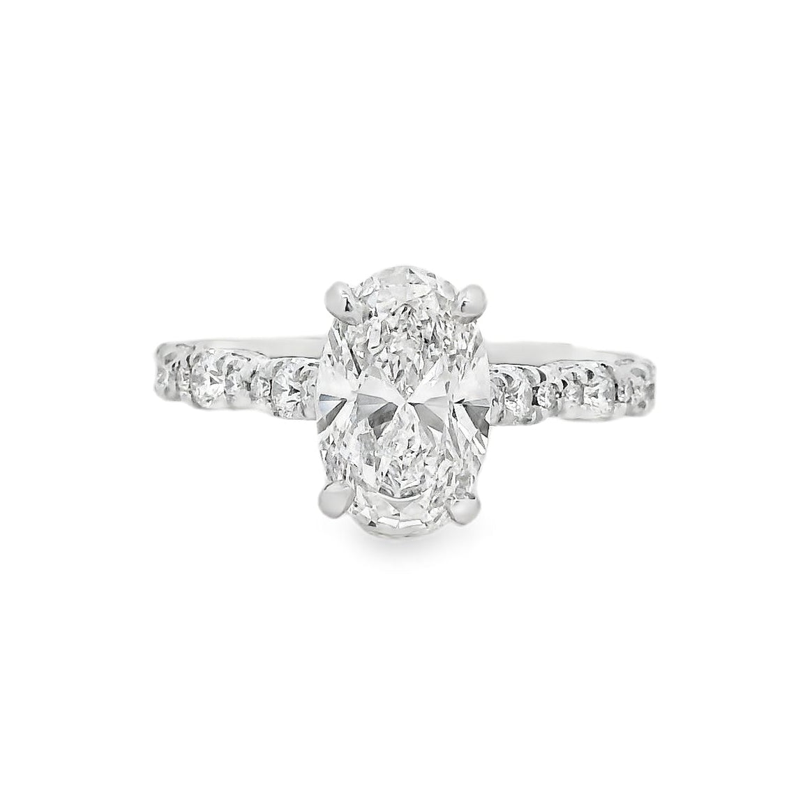 Oval Cut Diamond Ring 