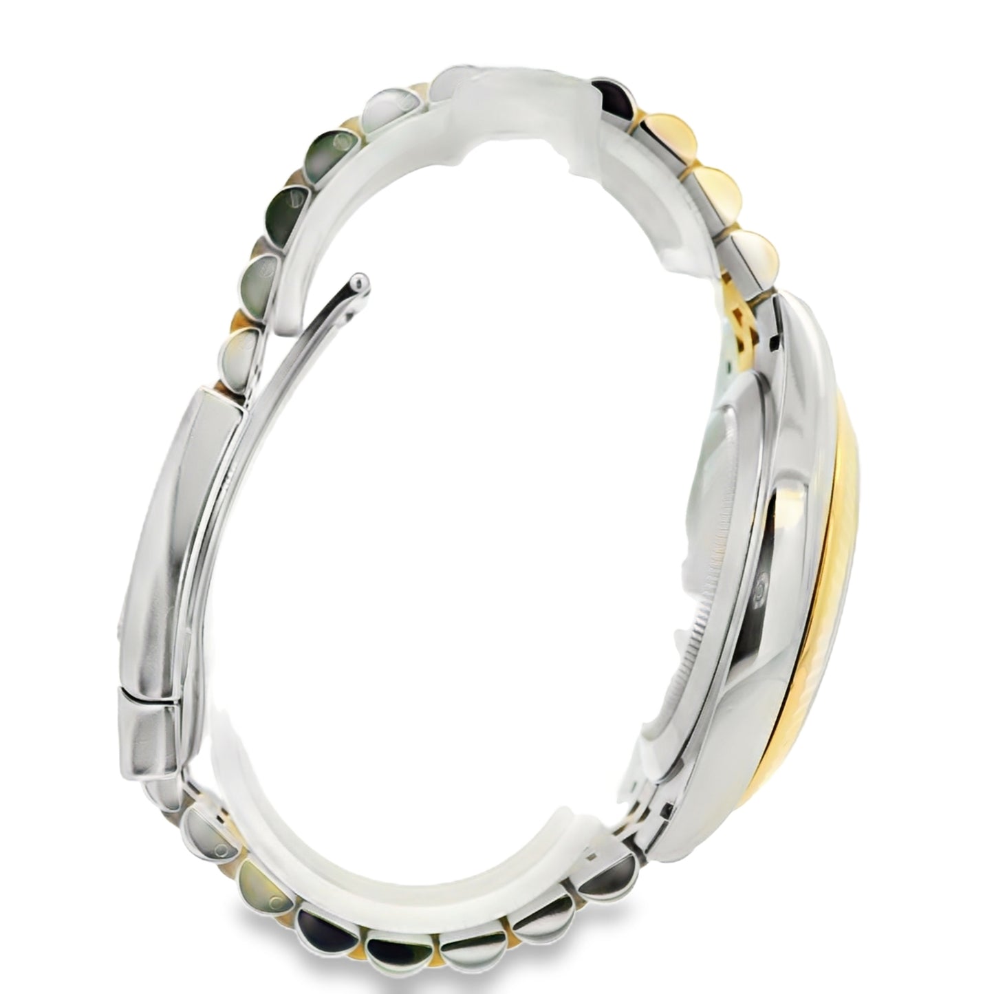 Rolex 126333 Datejust 18k Yellow Gold and Stainless Steel Factory Champagne Stick Dial