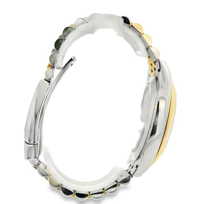 Rolex 126333 Datejust 18k Yellow Gold and Stainless Steel Factory Champagne Stick Dial