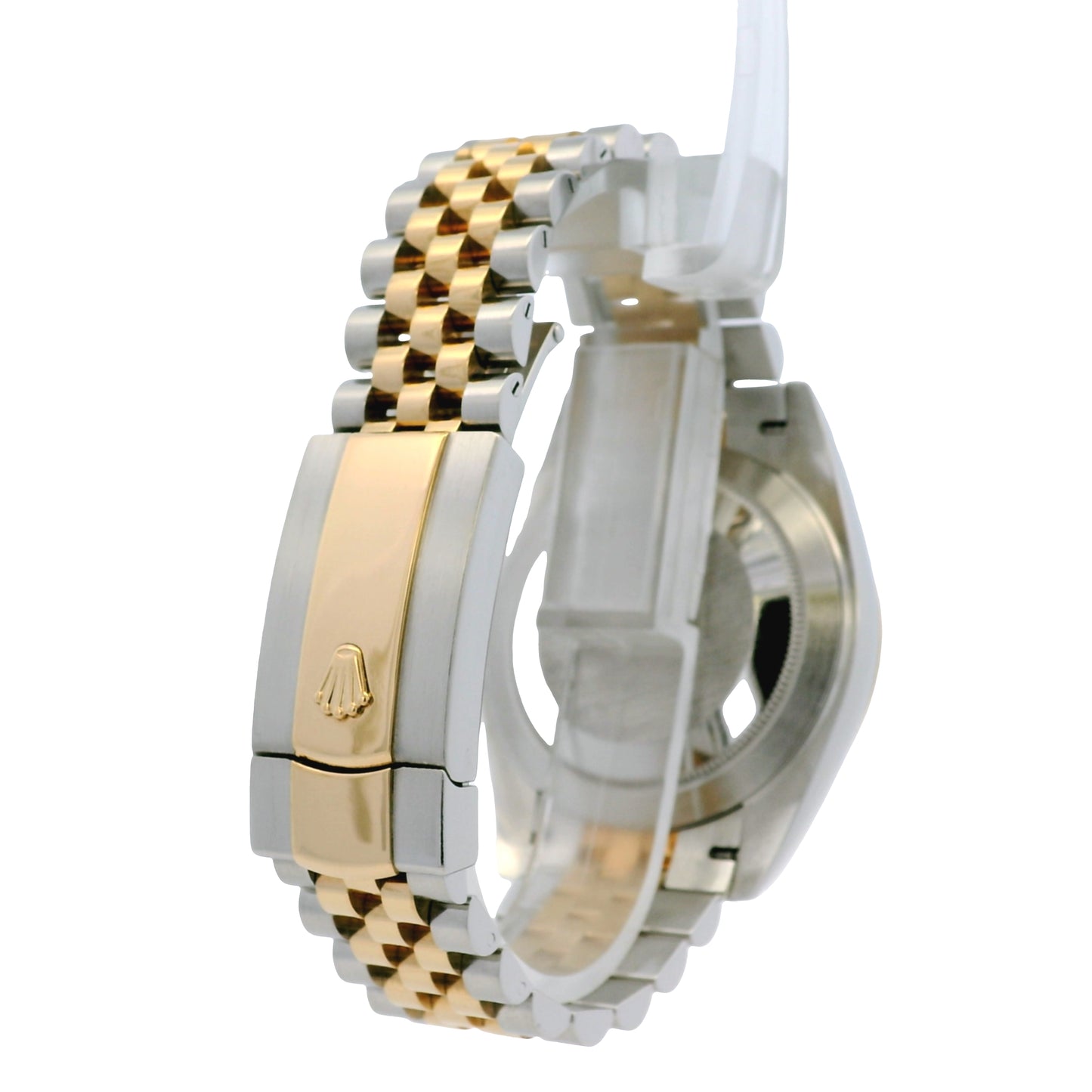 Rolex 126333 Datejust 18k Yellow Gold and Stainless Steel Factory Champagne Stick Dial