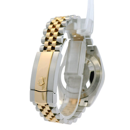 Rolex 126333 Datejust 18k Yellow Gold and Stainless Steel Factory Champagne Stick Dial