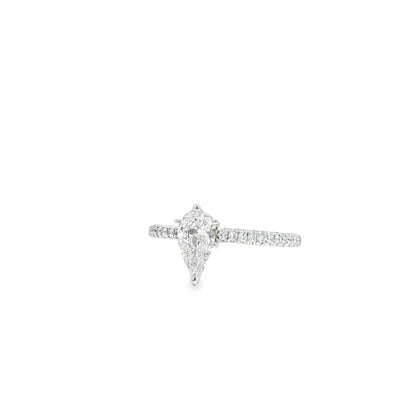 14k White Gold 0.70ct GIA Certified Diamond Engagement Ring