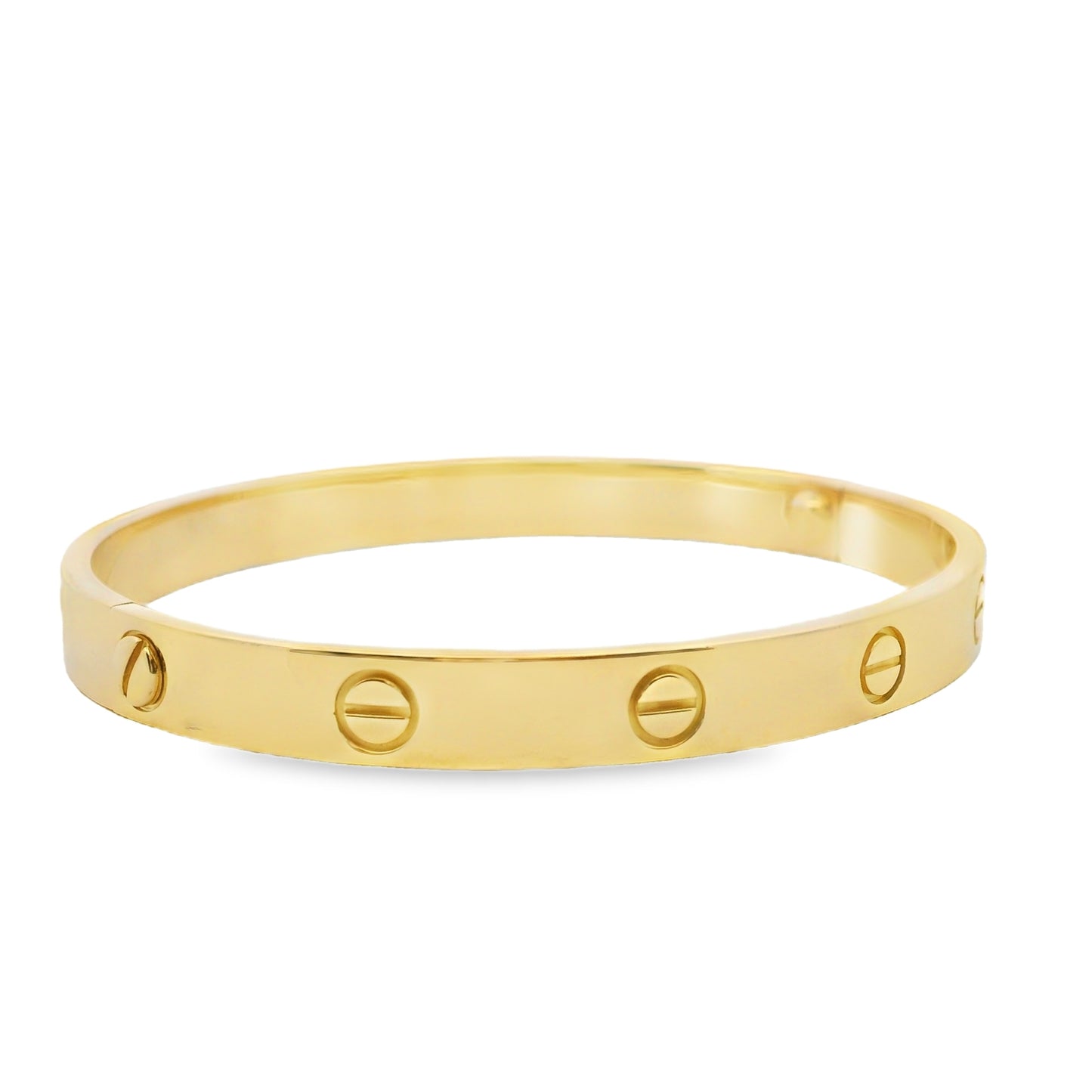 Cartier 18k Yellow Gold Love Bangle Bracelet