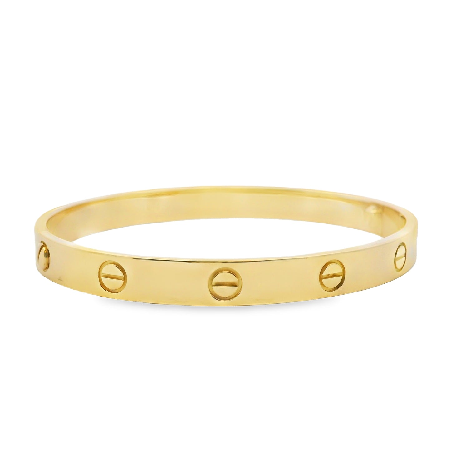 Cartier 18k Yellow Gold Love Bangle Bracelet