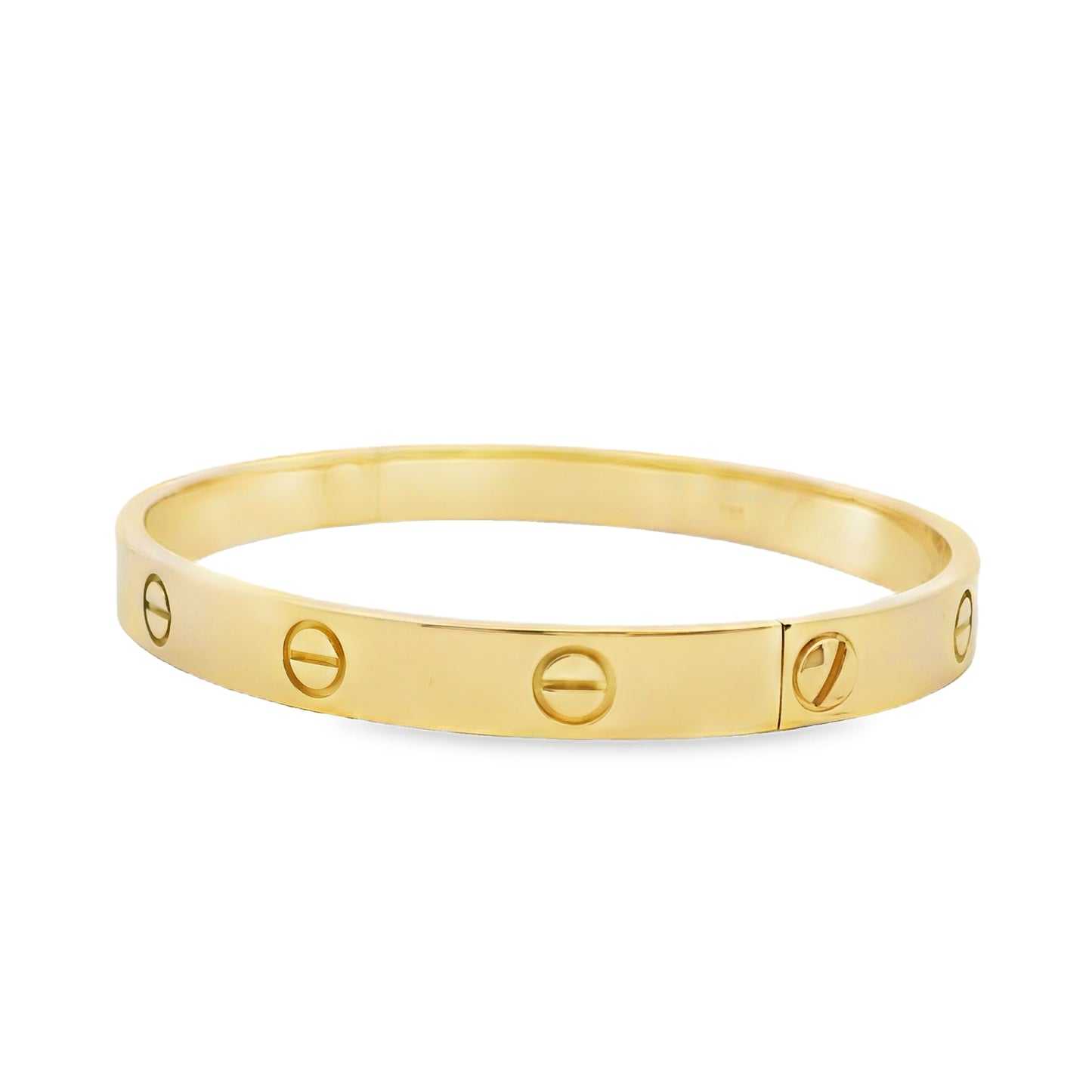 Cartier 18k Yellow Gold Love Bangle Bracelet