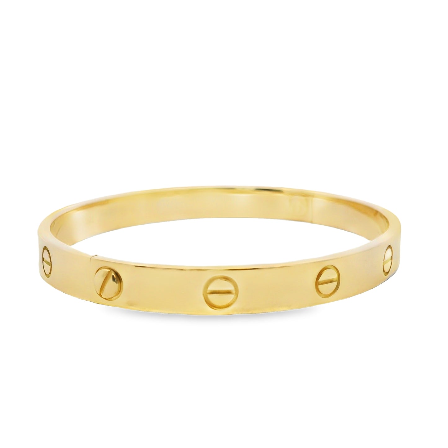 Cartier 18k Yellow Gold Love Bangle Bracelet