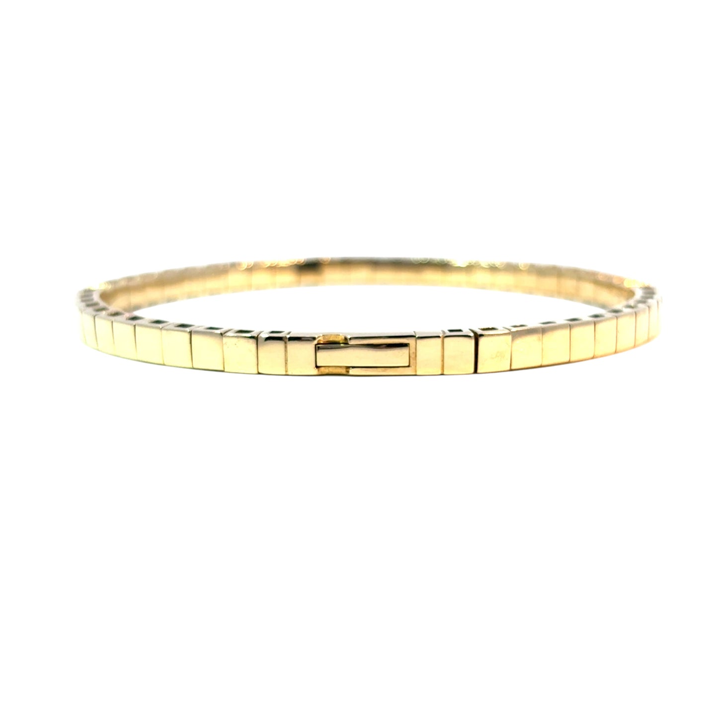 14k Yellow Gold 6.5ctw Diamond Set Bangle Bracelet