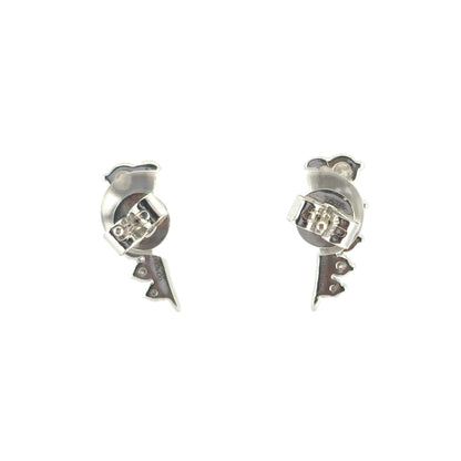 Gabriel & Co. 14k White Gold 0.77ctw Natural Diamond Ear Climber Earrings