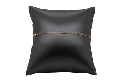 14k Yellow Gold Brooch Pendant set with Natural Rose Mixed Cut Diamonds on 14k Yellow Gold Chain
