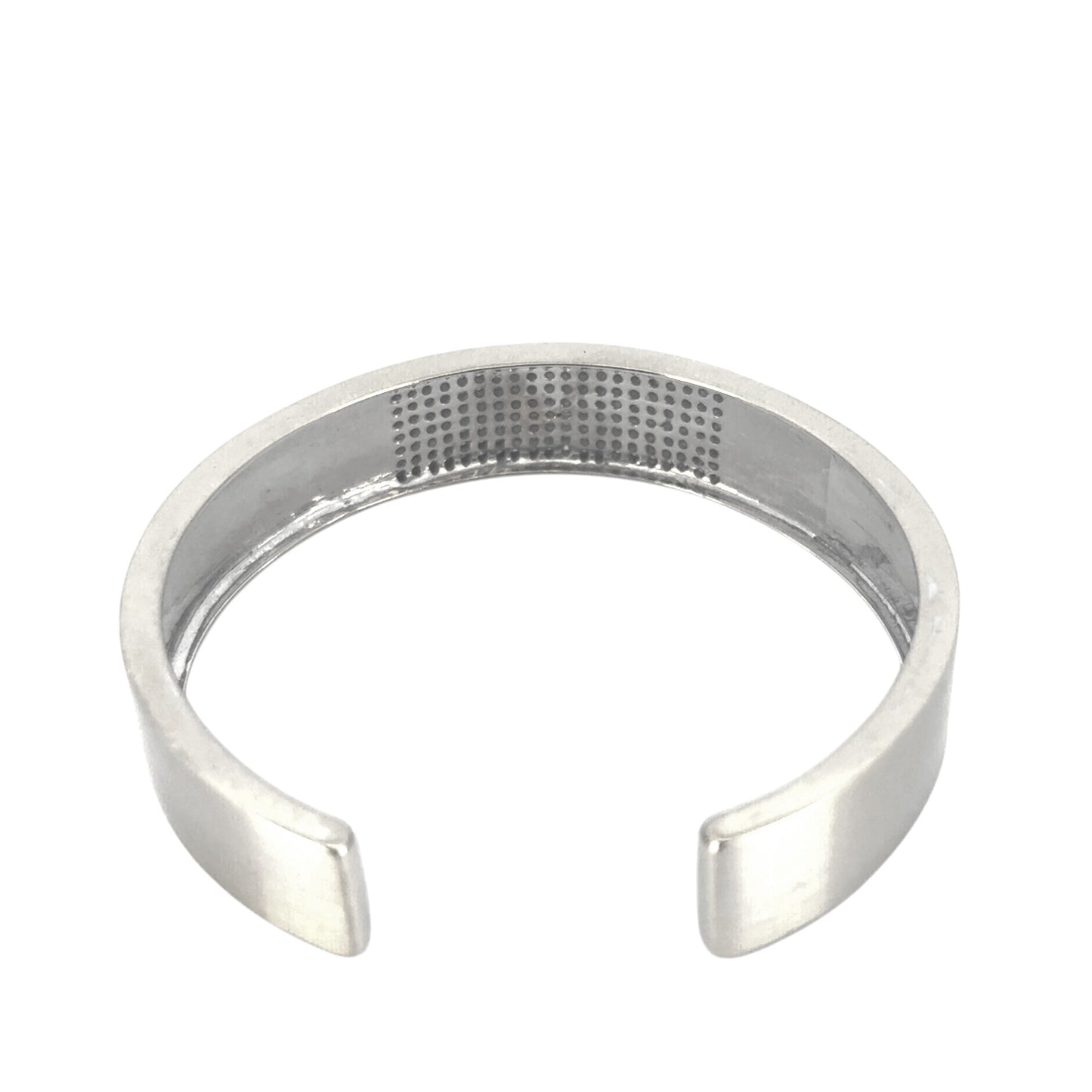 18k White Gold Diamond Cuff Set with 0.80ctw of Natural Diamonds