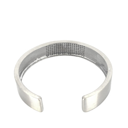 18k White Gold Diamond Cuff Set with 0.80ctw of Natural Diamonds