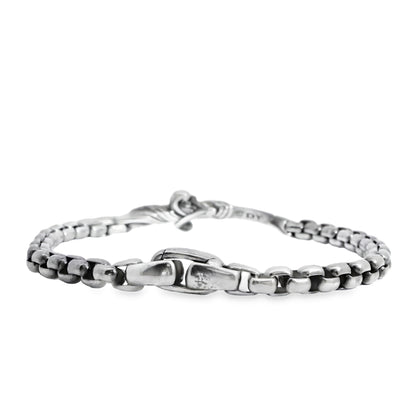 David Yurman Sterling Silver Waves Dagger Bracelet