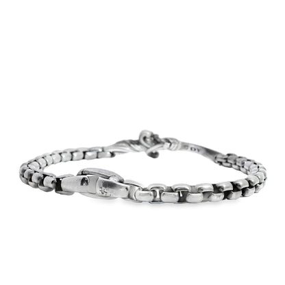 David Yurman Sterling Silver Waves Dagger Bracelet
