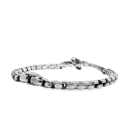 David Yurman Sterling Silver Waves Dagger Bracelet