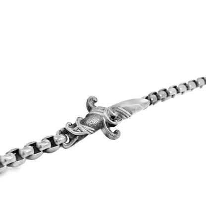 David Yurman Sterling Silver Waves Dagger Bracelet