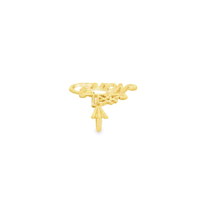 14k Yellow Gold "#1 Nana" Pendant