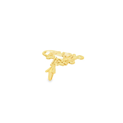 14k Yellow Gold "#1 Nana" Pendant