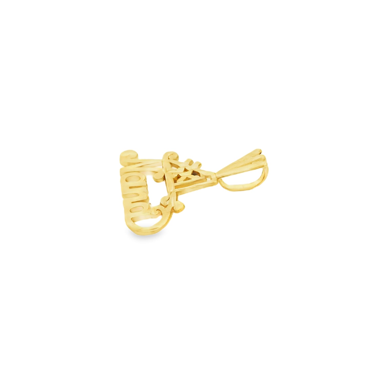 14k Yellow Gold "#1 Nana" Pendant