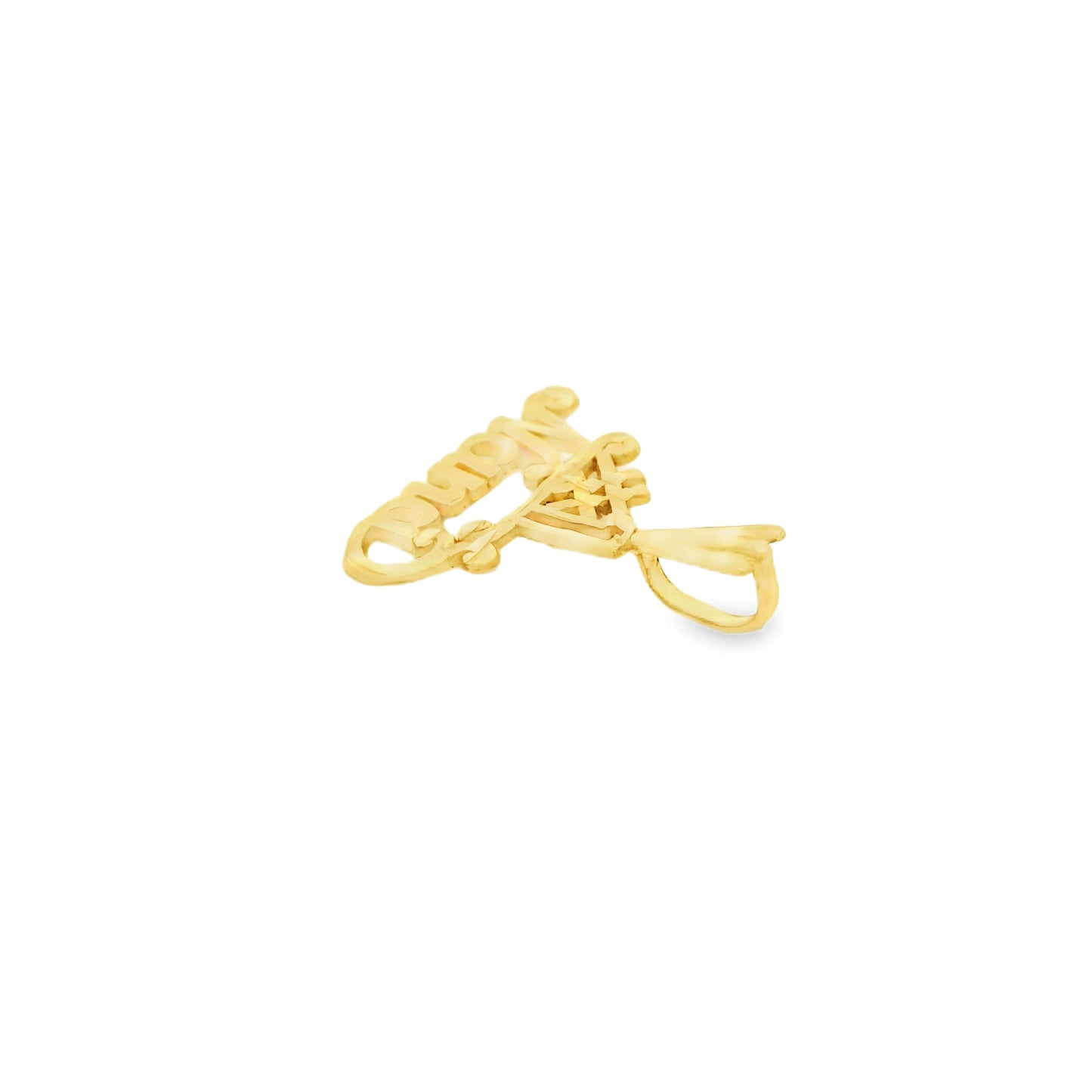 14k Yellow Gold "#1 Nana" Pendant