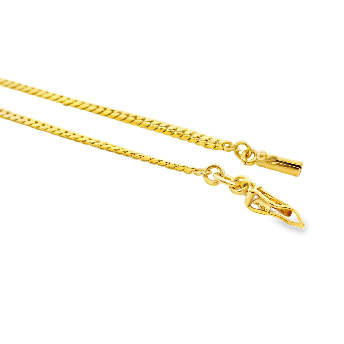 10k Yellow Gold Cuban Link Chain Necklace