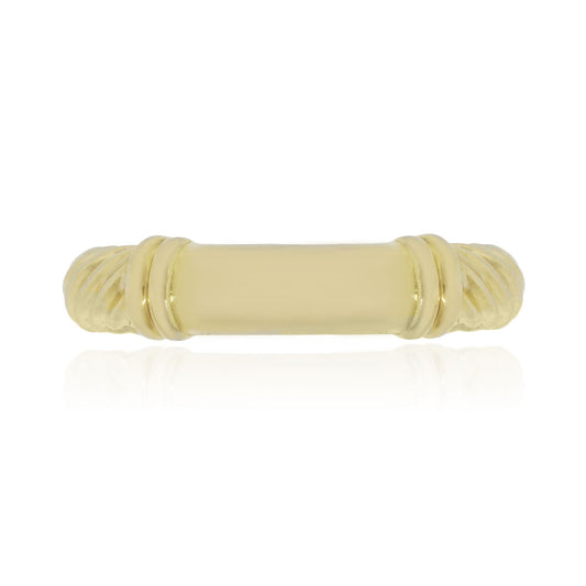 David Yurman 18k Yellow Gold Cable Band