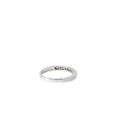 Tiffany & Co. Platinum 0.22ctw Diamond Band