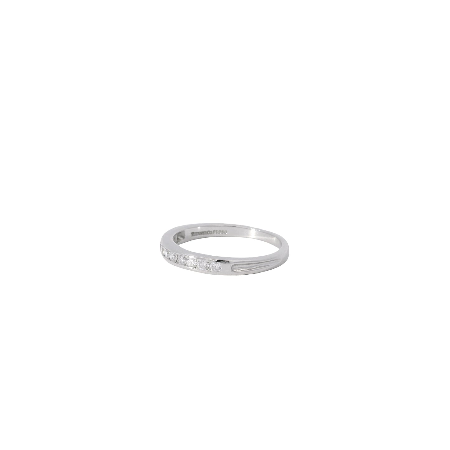 Tiffany & Co. Platinum 0.22ctw Diamond Band