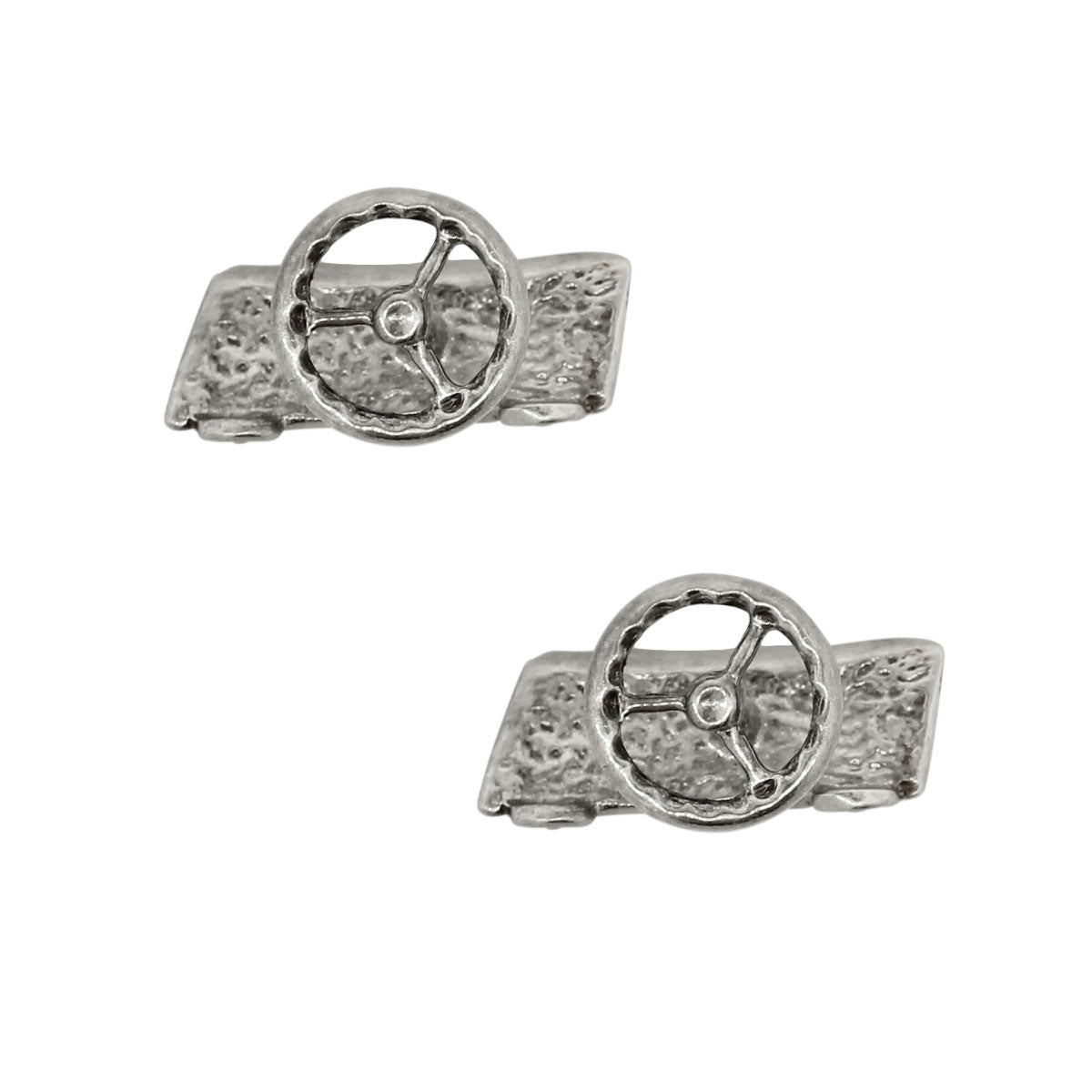 Tiffany & Co. Sterling Silver Rolls Royce Cufflinks
