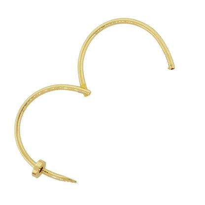 Cartier 18k Yellow Gold Juste Un Clou (Nail) Bangle 