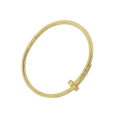 Cartier 18k Yellow Gold Juste Un Clou (Nail) Bangle 