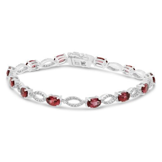 Oval Ruby Bracelet — view 1