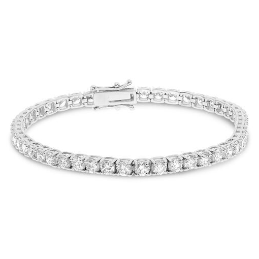 Round Diamond Bracelet — view 1