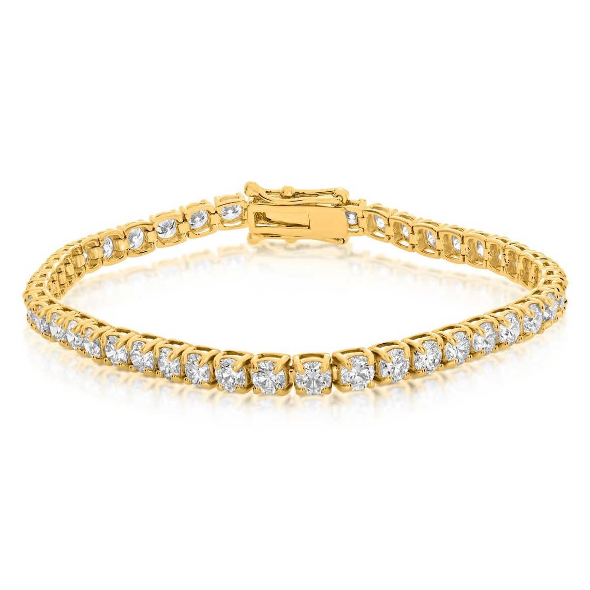 Round Diamond Bracelet — view 1