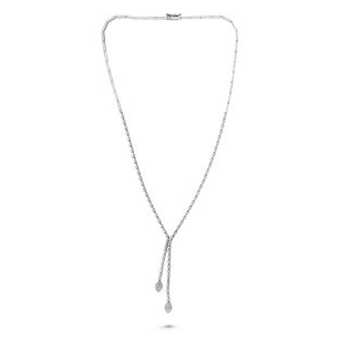 Round Diamond Necklace — view 1
