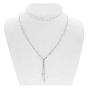 Round Diamond Necklace — view 2