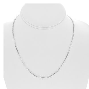 Round Diamond Necklace — view 3