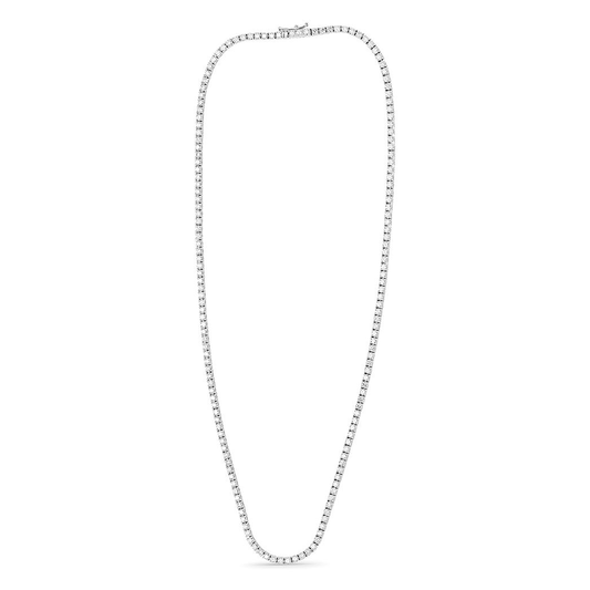 Round Diamond Necklace — view 1