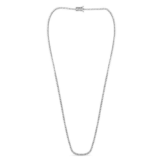 Round Diamond Necklace — view 1