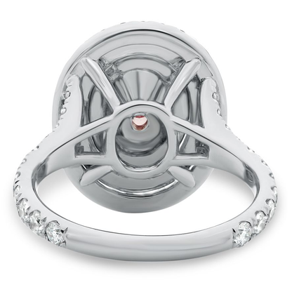 1.02 ct Fancy Light Pinkish Purple Diamond Ring — view 1