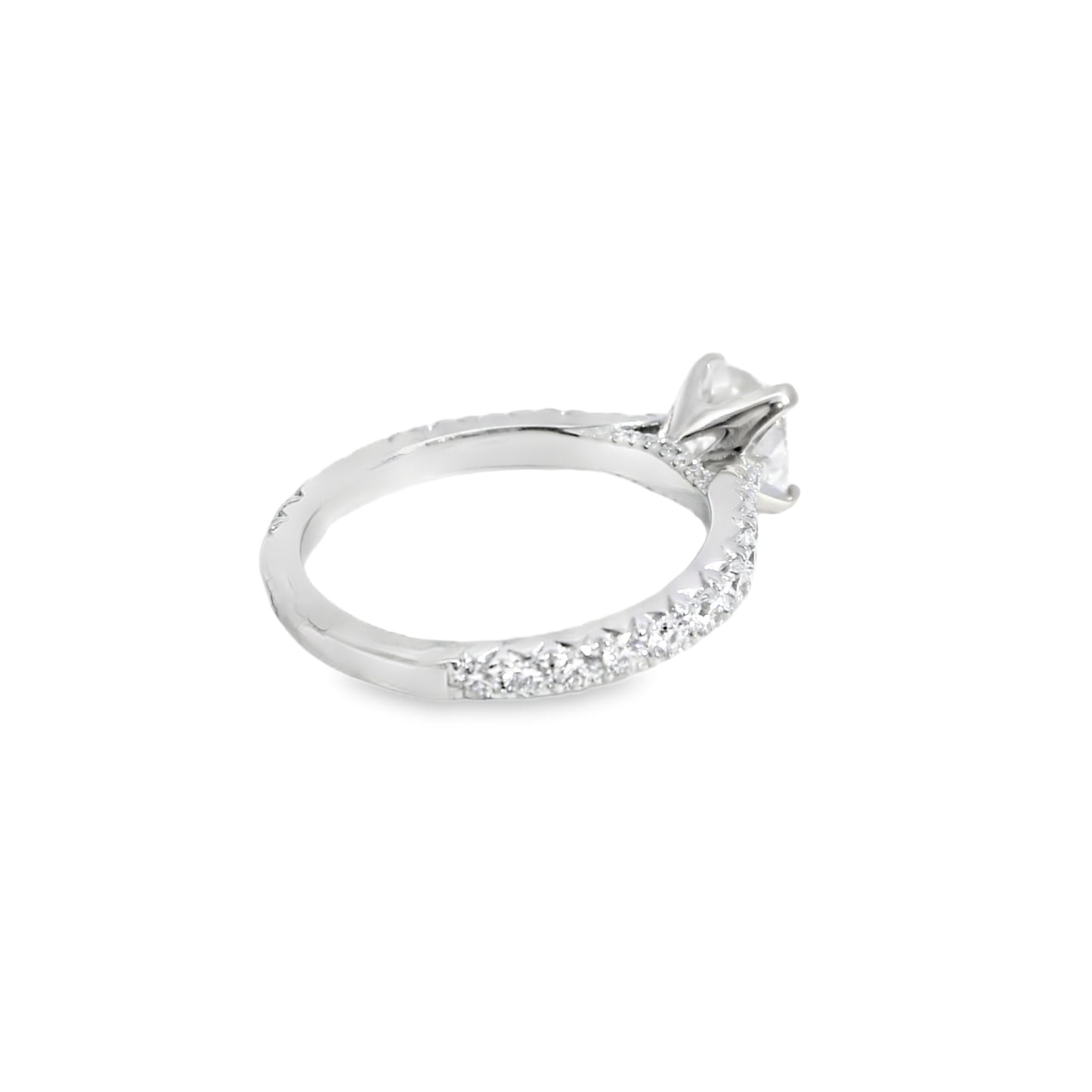 18k White Gold 1.20ct Diamond Engagement Ring
