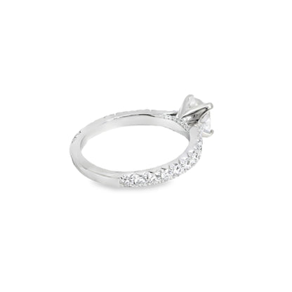 18k White Gold 1.20ct Diamond Engagement Ring