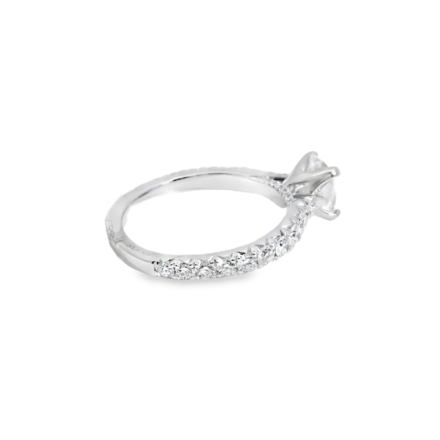 18k White Gold 1.20ct Diamond Engagement Ring