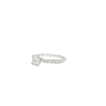 18k White Gold 1.20ct Diamond Engagement Ring
